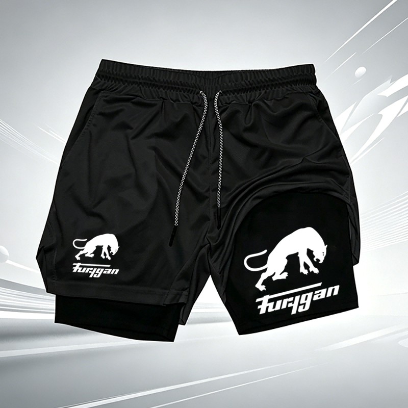 Compression Shorts Athletes - Shorts de Compressão 2 em 1