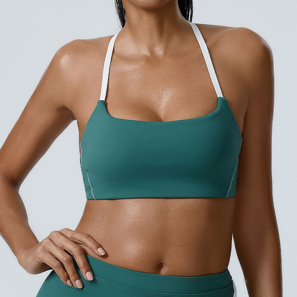 Quick Dry Underwear - Sutiã esportivo feminino sexy, com alça