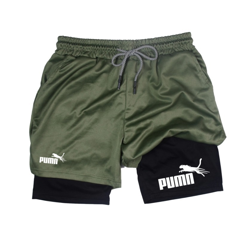 Verão respirável dois-em-um sh - Compression Shorts Athletes avaliação e preço
