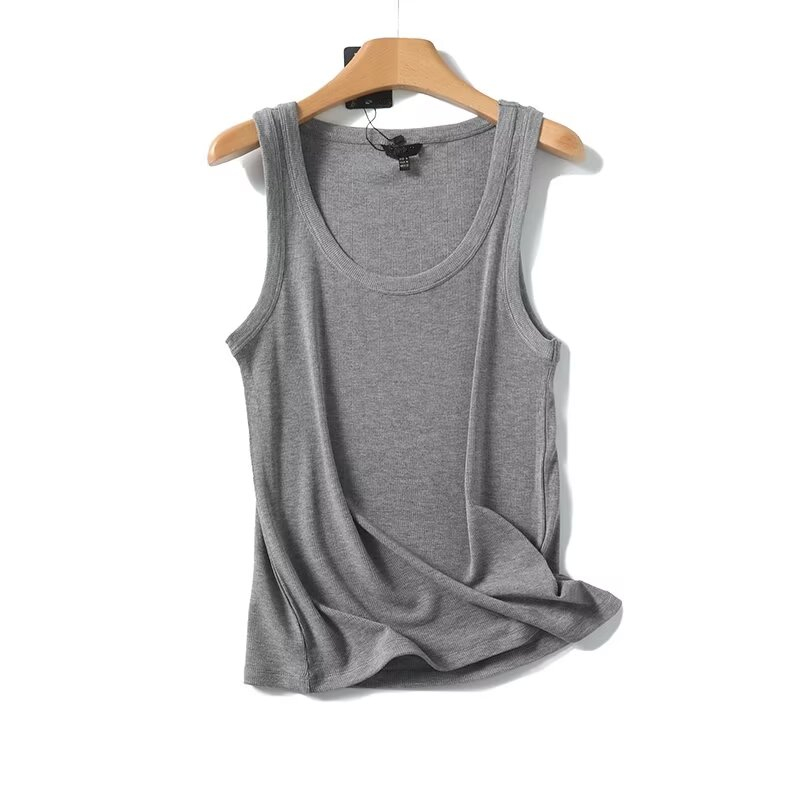 Maxdutti-colete monocromático  - Tank Top Ribbed avaliação e preço