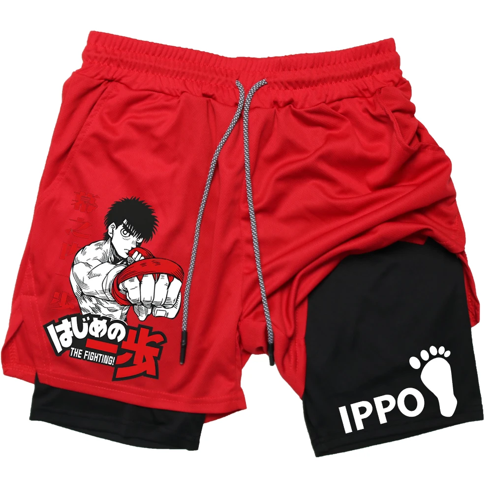 IPPO Anime Shorts de Ginástica - Compression Shorts Athletes avaliação e preço