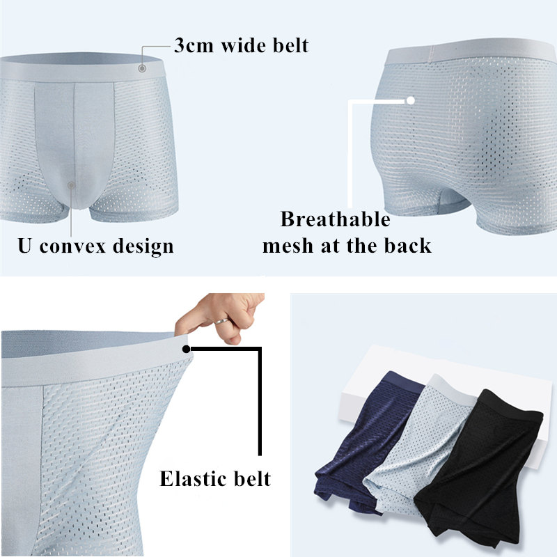 4 pçs/lote cuecas boxers short - Boxer Shorts Modal avaliação e preço